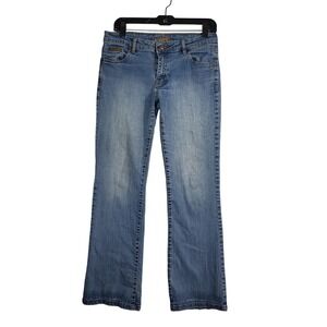 Vintage Y2K Southpole Low‎ Rise Bootcut Jeans Women's 6 Blue McBling Streetwear